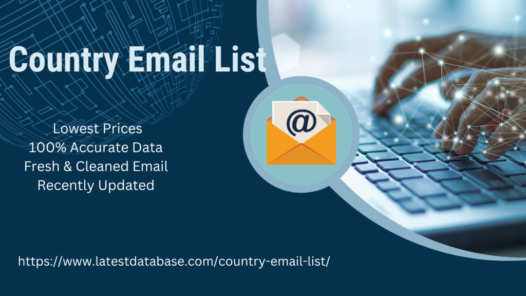 country email list