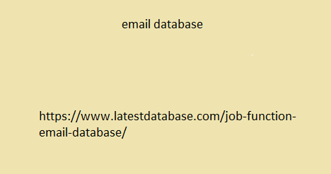 email database