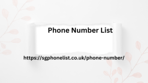 Phone Number List